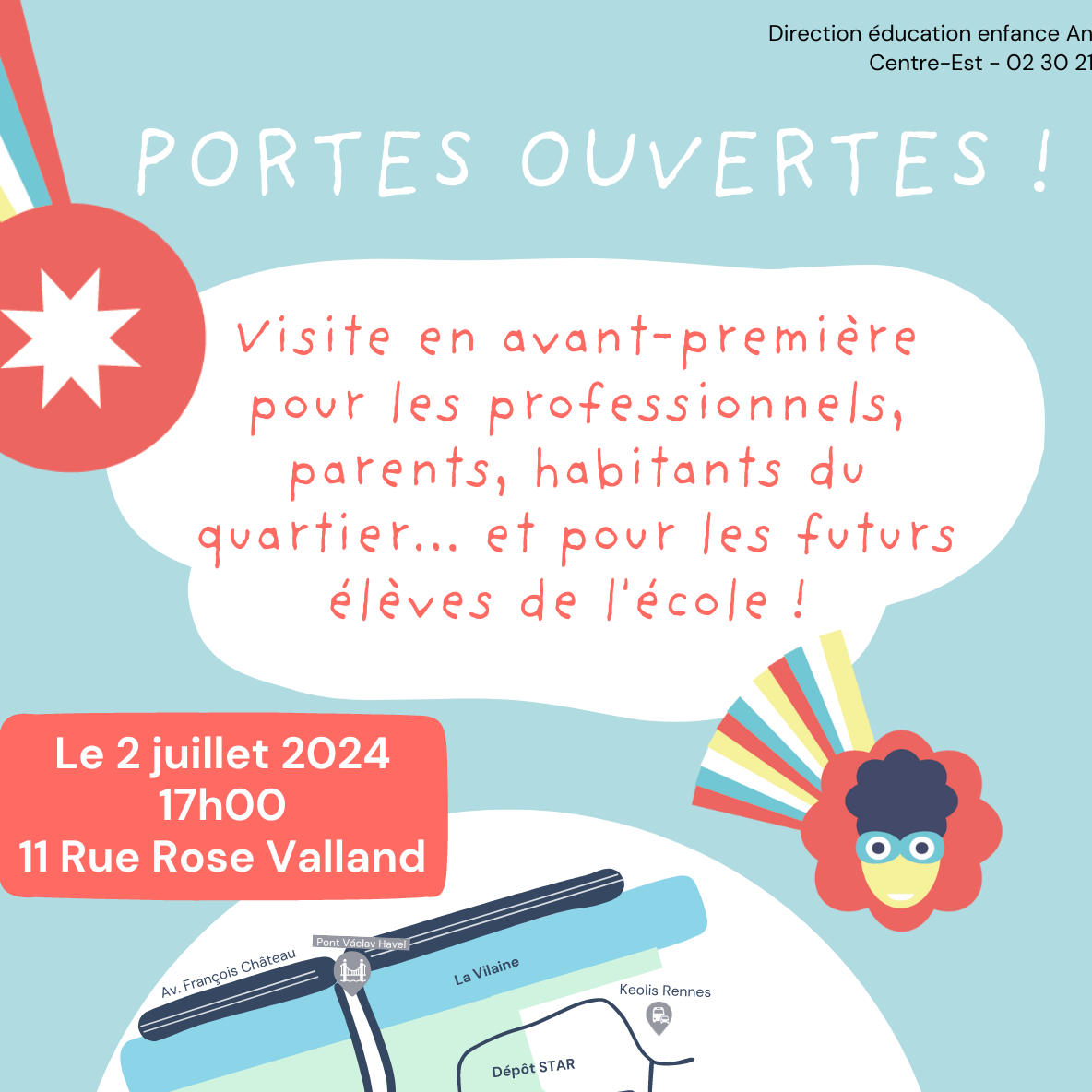 Visitez l'école Miriam Makeba en avant-première !